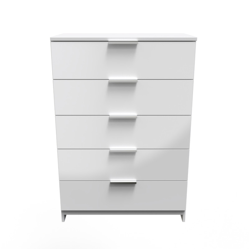 Plymouth 5 Drawer Chest Ready Assembled Bedroom Furniture UK Delivery